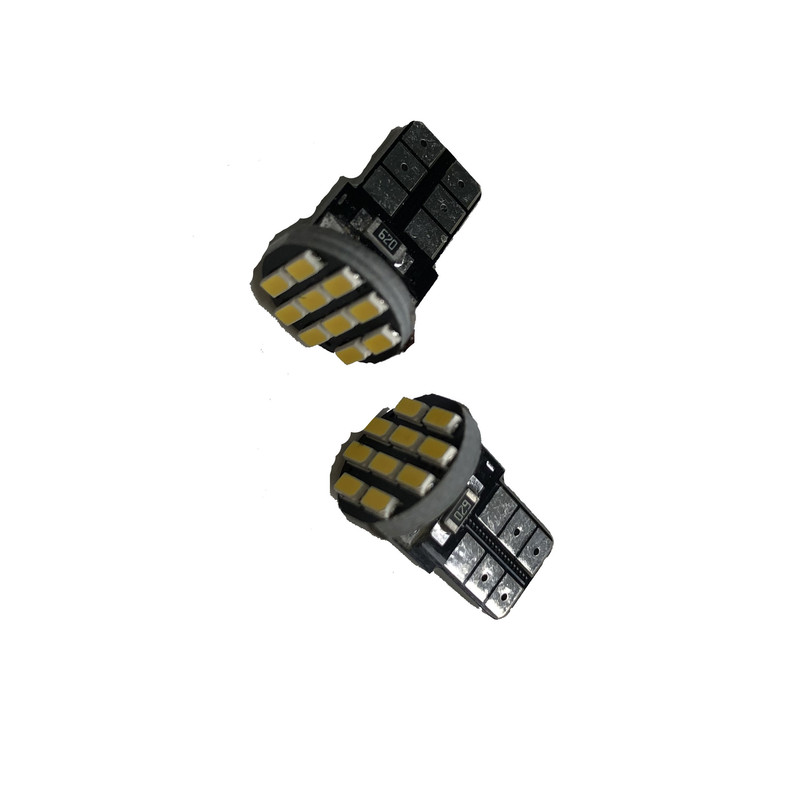 لامپ چراغ کوچک خودرو سام قرمز 10SMD پایه آریایی فشاری بسته 2 عدی